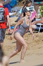 MINKA KELLY in Swimsuit at a Beach in Hawaii 12/26/2017