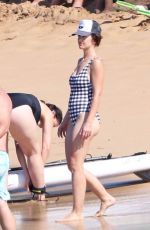 MINKA KELLY in Swimsuit at a Beach in Hawaii 12/26/2017