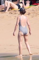 MINKA KELLY in Swimsuit at a Beach in Hawaii 12/26/2017