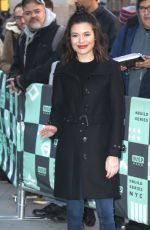 MIRANDA COESGROVE at AOL Build in New York 12/07/2017