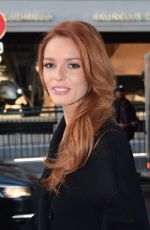 Miss France 2018 MAEVA COUCKE Arrives at Europe 1 Station in Paris 12/18/2017