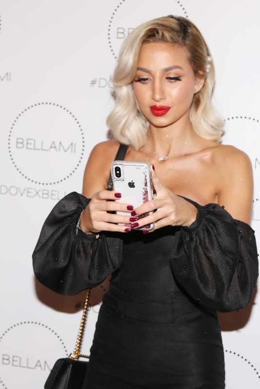 MODEL ROZ at Dove x Bellami Collection Launch Party in Culver City 12/02/2017