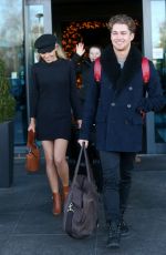 MOLLIE KING Leaves Her Hotel in London 12/16/2017