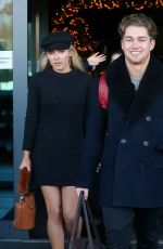 MOLLIE KING Leaves Her Hotel in London 12/16/2017