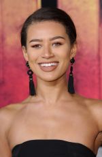 MONTANA BROWN at Jumanji: Welcome to the Jungle Premiere in London 12/07/2017