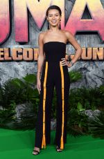 MONTANA BROWN at Jumanji: Welcome to the Jungle Premiere in London 12/07/2017