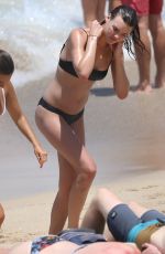 MONTANA COX in Bikini on the Beach in Sydney 12/29/2017