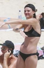 MONTANA COX in Bikini on the Beach in Sydney 12/29/2017