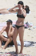MONTANA COX in Bikini on the Beach in Sydney 12/29/2017