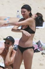 MONTANA COX in Bikini on the Beach in Sydney 12/29/2017