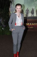 MORGAN TURNER at Jumanji: Welcome to the Jungle Premiere in Los Angeles 12/11/2017