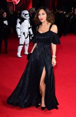 MYLEENE KLASS at Star Wars: The Last Jedi Premiere in London 12/12/2017