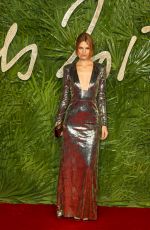 NADINE LEOPOLD at British Fashion Awards 2017 in London 12/04/2017