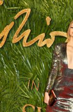 NADINE LEOPOLD at British Fashion Awards 2017 in London 12/04/2017
