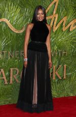 NAOMI CAMPBELL at British Fashion Awards 2017 in London 12/04/2017
