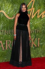 NAOMI CAMPBELL at British Fashion Awards 2017 in London 12/04/2017
