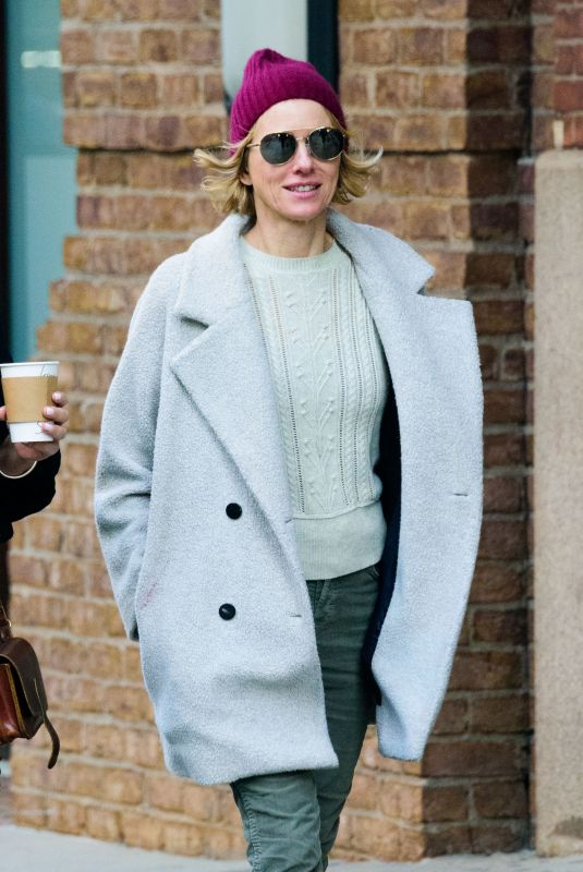 NAOMI WATTS Out and About in New York 11/29/2017