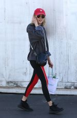 NATALIA DYER Shopping at Bristol Farms in Beverly Hills 12/07/2017
