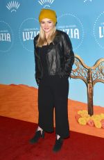 NATALIE ALYN LIND at Cirque Du Soleil Presents Luzia at Dodger Stadium in Los Angeles 12/12/2017