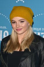 NATALIE ALYN LIND at Cirque Du Soleil Presents Luzia at Dodger Stadium in Los Angeles 12/12/2017