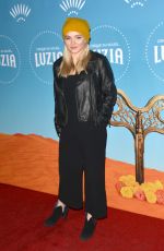 NATALIE ALYN LIND at Cirque Du Soleil Presents Luzia at Dodger Stadium in Los Angeles 12/12/2017