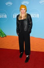NATALIE ALYN LIND at Cirque Du Soleil Presents Luzia at Dodger Stadium in Los Angeles 12/12/2017
