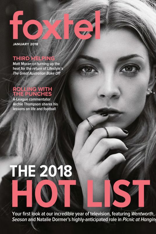 NATALIE DORMER in Foxtel Magazine, January 2018 Issue