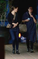 NATALIE PORTMAN Out and About in Los Angeles 12/08/2017