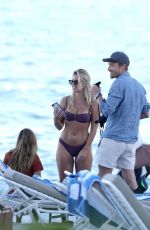 NATASHA OAKLEY in Bikini on Vacation in Miami 12/11/2017