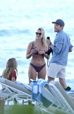 NATASHA OAKLEY in Bikini on Vacation in Miami 12/11/2017