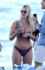 NATASHA OAKLEY in Bikini on Vacation in Miami 12/11/2017