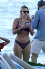 NATASHA OAKLEY in Bikini on Vacation in Miami 12/11/2017