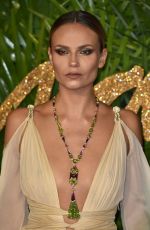 NATASHA POLY at British Fashion Awards 2017 in London 12/04/2017