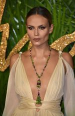 NATASHA POLY at British Fashion Awards 2017 in London 12/04/2017