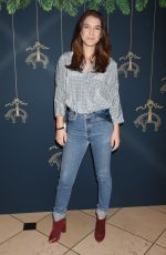 NATHALIA RAMOS at Brooks Brothers Holiday Celebration with St Jude Children’s Research Hospital in Beverly Hills 12/02/2017