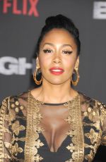 NIA JERVIER at Bright Premiere in Los Angeles 12/13/2017