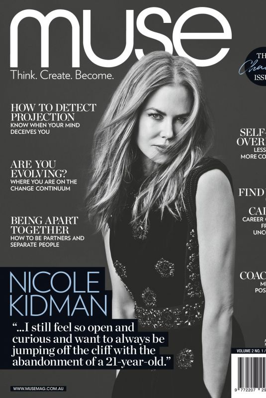 NICOLE KIDMAN in Muse Magazine, January 2018 Issue