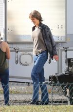 NICOLE KIDMAN on the Set of Destroyer in Los Angeles 12/08/2017