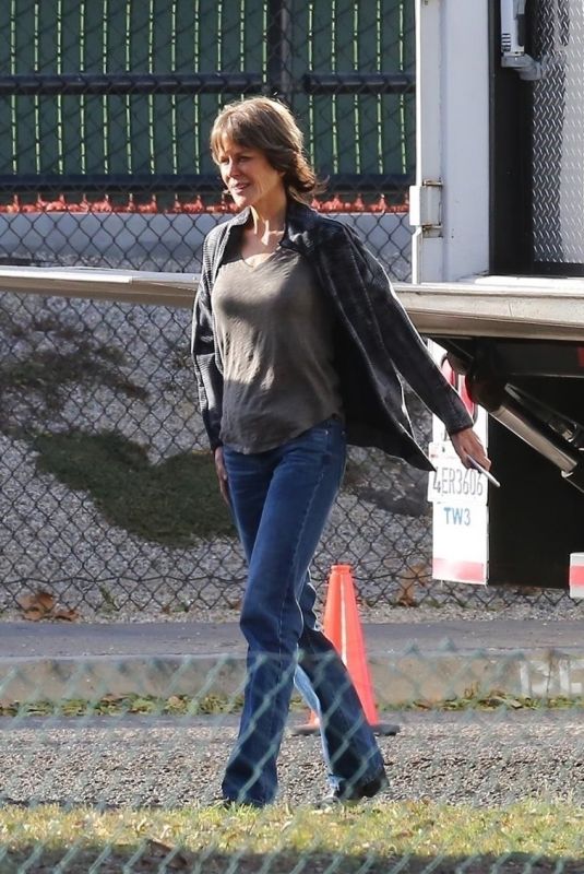 NICOLE KIDMAN on the Set of Destroyer in Los Angeles 12/08/2017
