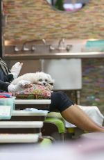 NICOLE MURPHY at a Nail Salon in Beverly Hills 12/18/2017