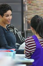 NICOLE MURPHY at a Nail Salon in Beverly Hills 12/18/2017