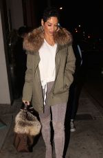 NICOLE MURPHY Out for Dinner at Catch LA in West Hollywood 12/17/2017