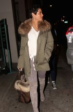 NICOLE MURPHY Out for Dinner at Catch LA in West Hollywood 12/17/2017