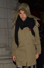 NICOLE SCHERZINGER and Grigor Dimitrov Leaves Milo Restaurant in London 12/02/2017