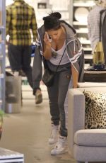 NICOLE SCHERZINGER Shopping at CB2 in West Hollywood 12/09/2017