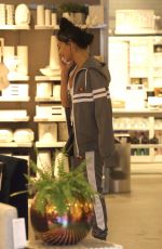 NICOLE SCHERZINGER Shopping at CB2 in West Hollywood 12/09/2017