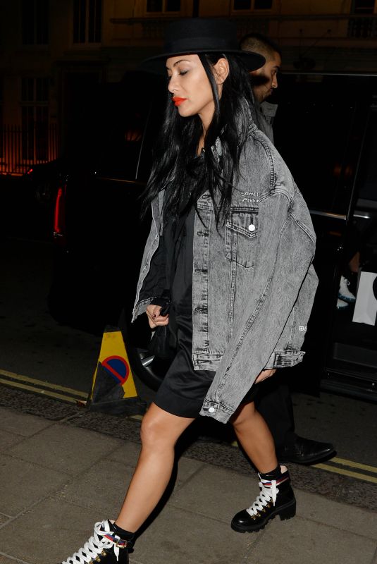 NICOLE SCHERZINGER Shopping in London