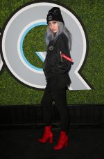 NICOLINA at GQ Men of the Year Awards 2017 in Los Angeles 12/07/2017