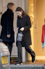 NIGELLA LAWSON Out and About in London 12/22/2017