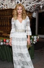 NINA AGDAL at NYBG Winter Wonderland Gala in New York 12/15/2017